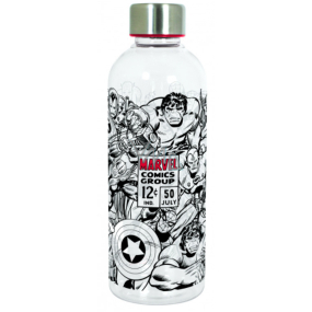 Degen Merch Marvel Hydro Kunststoffflasche mit lizenziertem Motiv, Volumen 850 ml