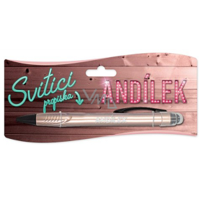 Nekupto Glühender Stift mit Andílek-Aufdruck, Touch-Tool-Controller 15 cm