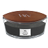 WoodWick Black Peppercorn - Duftkerze aus schwarzem Pfefferkorn mit breitem Holzdocht und Glasdeckel 453 g