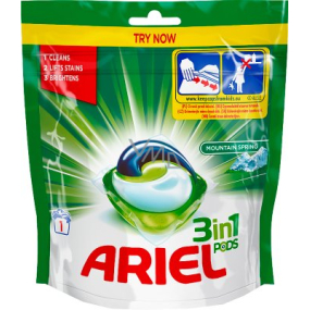 GESCHENK Ariel All in 1 Pods Mountain Spring Gelkapseln für Wäsche 1 Stück