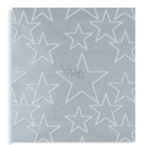 Zöwie Geschenkpapier 70 x 150 cm Weihnachten Nordic Light silber - weiße Sterne