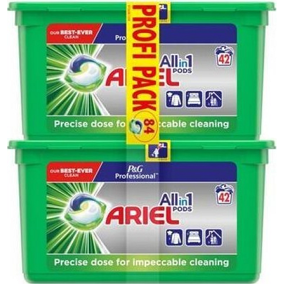 Ariel All in 1 Pods Regelmäßige Gelkapseln universal zum Waschen 84 Stück 816 g