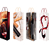Geschenkpapiertüte für Flasche F 36 x 12 x 9 cm verschiedene Motive