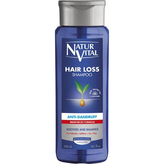 Natur Vital Haarausfall Shampoo gegen Haarausfall und Schuppenbildung 300 ml