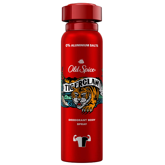 Old Spice TigerClaw Deodorant Spray für Männer 150 ml