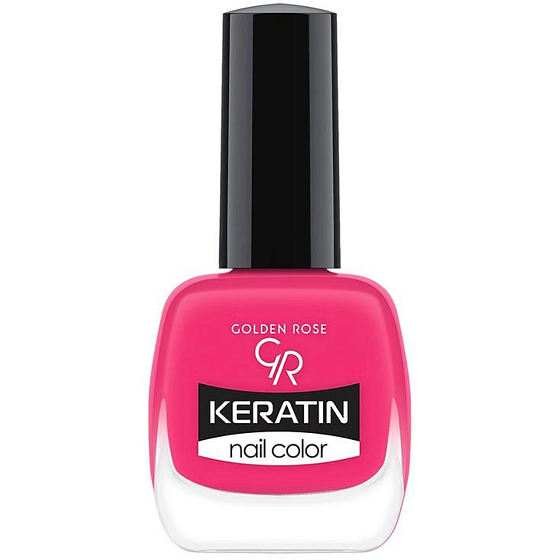 Golden Rose Keratin Nail Color Nagellack 31 Bright Pink 10,5 ml