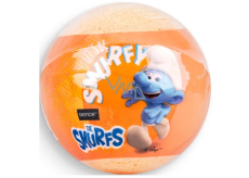 Schlümpfe glitzernde Badekugel für Kinder Orange 100 g