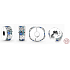 Charm Sterling Silber 925 Tropische Seesterne und Muscheln, Stopper, Clip Bead für Meeresarmband