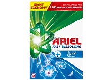 Ariel Waschmittel Aqua Puder Touch of Lenor 100 Wäschen, 5,5 kg