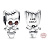 Charms Sterling Silber 925 Marvel Guardians of the Galaxy Tanzender Groot, Perle für Armband