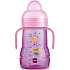 Mam Trainer Flasche für den einfachen Übergang vom Stillen oder von der Flasche zum Becher 4+ Monate Purple 220 ml