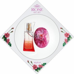 Royal Rose Eau de Parfum für Frauen 15 ml + Glyzerinseife 50 g, Geschenkset