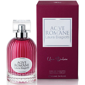 Laura Biagiotti Aqve Romane Uva Dulcis Eau de Toilette für Frauen 100 ml