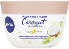 Nivea Coconut & Monoi oil tělové suflé s olejem, 200 ml