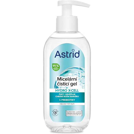 Astrid micellare Reinigungsgel Hydro X-Cell, 200 ml