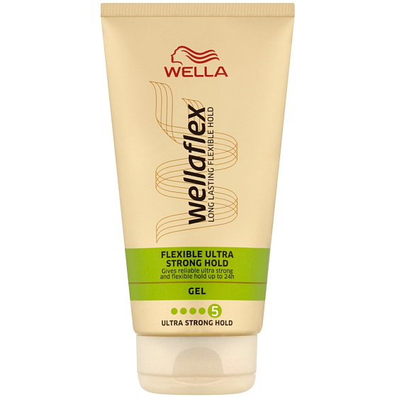 Wella Wellaflex Ultra Strong Hold Styling Gel Ultra Strong straff 150 ml