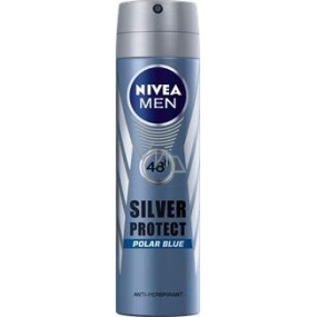 Nivea Men Silver Protect Polarblau Antitranspirant Deodorant Spray 150 ml