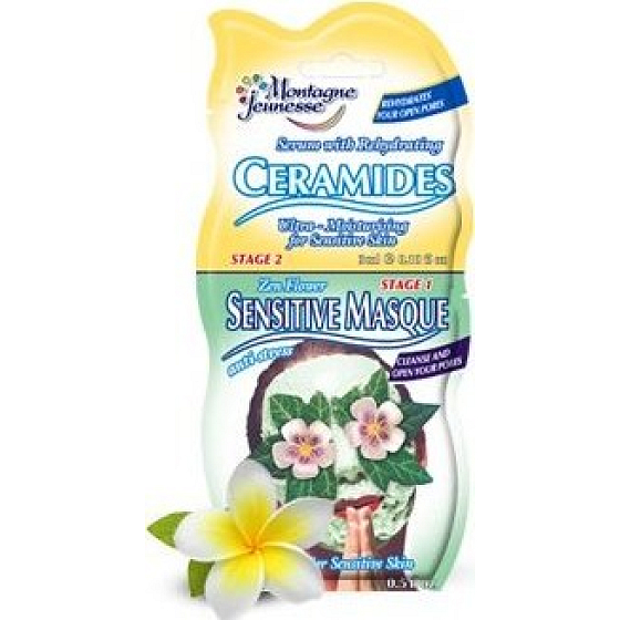 Montagne Jeunesse Blumenmaske für empfindliche Haut 15 ml und feuchtigkeitsspendendes Serum 3 ml
