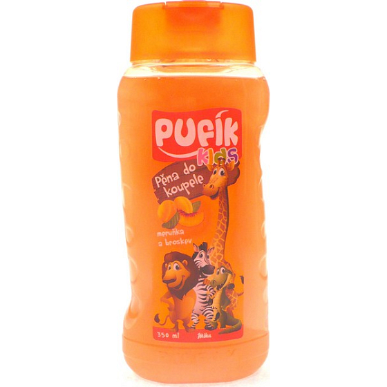 Mika Pufík Aprikosen- und Pfirsichbadeschaum 350 ml