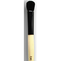 Sei schick! Professional White B 07 Kosmetikpinsel mit natürlichen schwarzen Ziegenborsten für Augen flach 16 cm