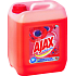 Ajax auf Böden und Oberflächen Floral Fiesta Rote Blumen universelles Reinigungsmittel, Mohn, 5 l