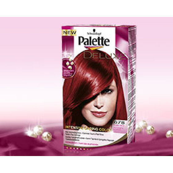 Schwarzkopf Palette Deluxe Haarfarbe 678 intensiv rot 115 ml