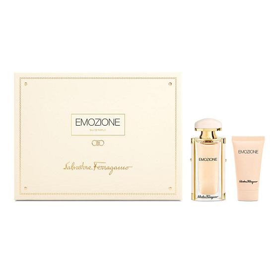 Salvatore Ferragamo Emozione parfümiertes Wasser für Frauen 30 ml + Körperlotion 50 ml, Geschenkset