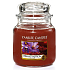 Yankee Candle Vibrant Saffron - Lebende Safran-Duftkerze Klassisches mittleres Glas 411 g