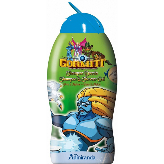 Gormiti 2 in 1 Shampoo und Duschgel für Kinder 300 ml
