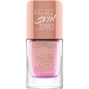 Catrice More Than Nude Nagellack Nagellack 05 Rosey-o & Sparklet 10,5 ml