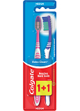 Colgate Zahnbürsten Extra Clean, mittlere Härte, Packung 1+1