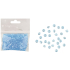 Dekorative blaue Steine 3 mm 20 g