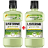 Listerine Green Tea Mundwasser zur Stärkung des Zahnschmelzes 2 x 500 ml, Duopack