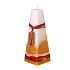 Arome S2 Rustikale Zimt duftende Pyramidenkerze 60 x 160 mm