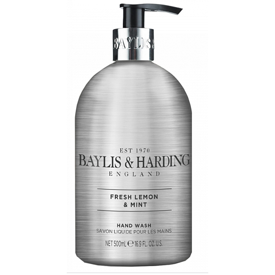 Baylis & Harding Zitronen- und Minz-Flüssigseifenspender 500 ml