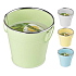 New Garden Citronella-Repellent-Duftkerze im Dosen-Eimer 140 x 138 mm, Farbmix