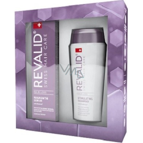 Revalid Haarausfall Nachwachsendes Haarwachstum Wiederherstellungsserum 50 ml + Stimulierendes Shampoo Shampoo zur Stärkung der Haare 75 ml, Kosmetikset Promo 2020