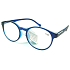 Berkeley Lesebrille +2,5 Kunststoff blau-schwarz, rundes Glas 1 Stück MC2182