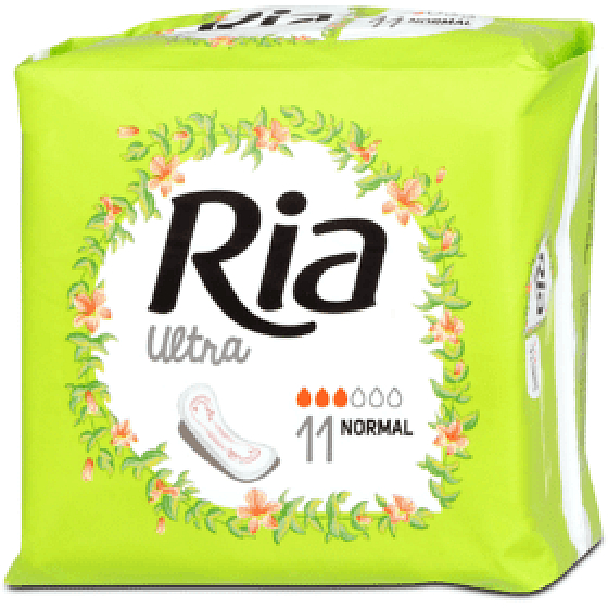 Ria Ultra Silk Normal Damenbinden 11 Stück