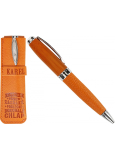 Albi Geschenk Stift im Etui Karel 12,5 x 3,5 x 2 cm