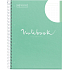 Miquelrius Emotions Notizblock gepunktet A4 Mint 80 Blatt 90 g