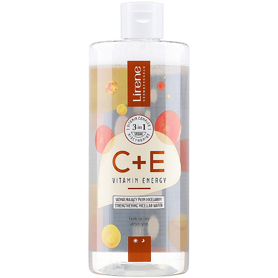 Lirene Vitamin Energy C+E 3in1 Micellar Wasser 400 ml
