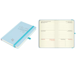 Albi Pocket Diary 2025 - Hellblau mit Aufschrift 9,3 x 15 x 1,3 cm