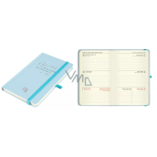 Albi Pocket Diary 2025 - Hellblau mit Aufschrift 9,3 x 15 x 1,3 cm