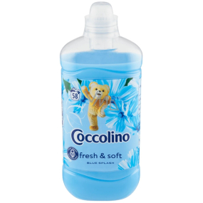 Coccolino Fresh & Soft Blue Splash Weichspüler Konzentrat 58 Waschladungen 1,45 l