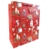 Nekupto Weihnachtstasche WBL 2435 rot CZ/xSK/HU