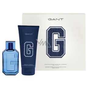 Gant Eau de Toilette 50 ml + Duschgel und Shampoo 2in1 200 ml, Geschenkset für Männer Gant Eau de Toilette 50 ml + Duschgel und Shampoo 2in1 200 ml, Geschenkset für Männer