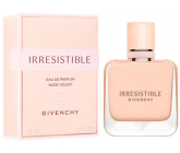Parfémovaná voda Givenchy Irresistible Nude Velvet pro ženy, 50 ml. Elegantní a svůdná vůně, která kombinuje jemné květinové tóny s nádechem měkkého a teplého vetiveru, ideální pro každodenní nošení.