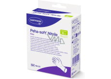 Peha-soft Nitril Einweg-Schutz Handschuhe Größe M, 10 Stück