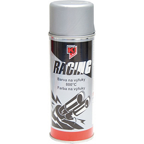 Auto-K Racing hochtemperaturbeständige Farbe 800 °C für Auspuffanlagen, silber, 400 ml